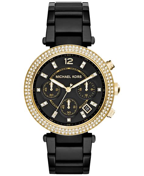 uhren damen michael kors|michael kors black watch ladies.